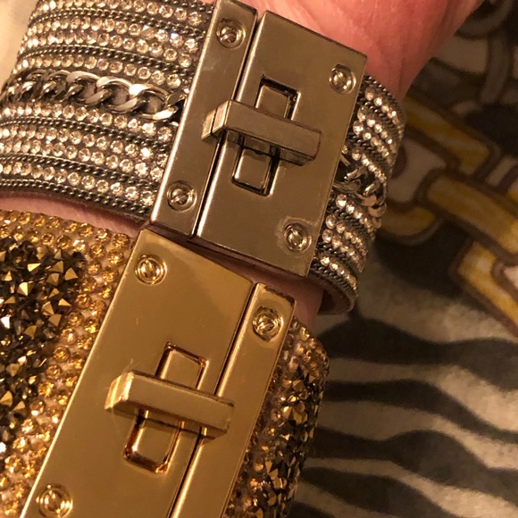 Two statement bracelets - Picture 3 of 5